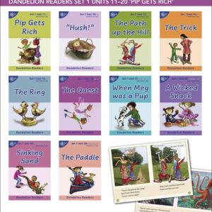 Dandelion Readers (U11-20) - Set 1 'Pip Gets Rich'