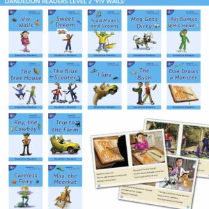 Dandelion Extended Code Readers Level 2 (14 books) 'Viv Wails'