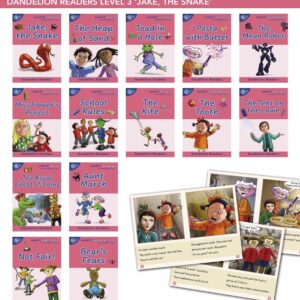 Dandelion Extended Code Readers Level 3 (14 books) 'Jake, the Snake'