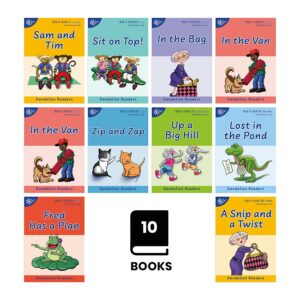 Dandelion Readers (U1-10) - Set 4 'Sam and Tim'